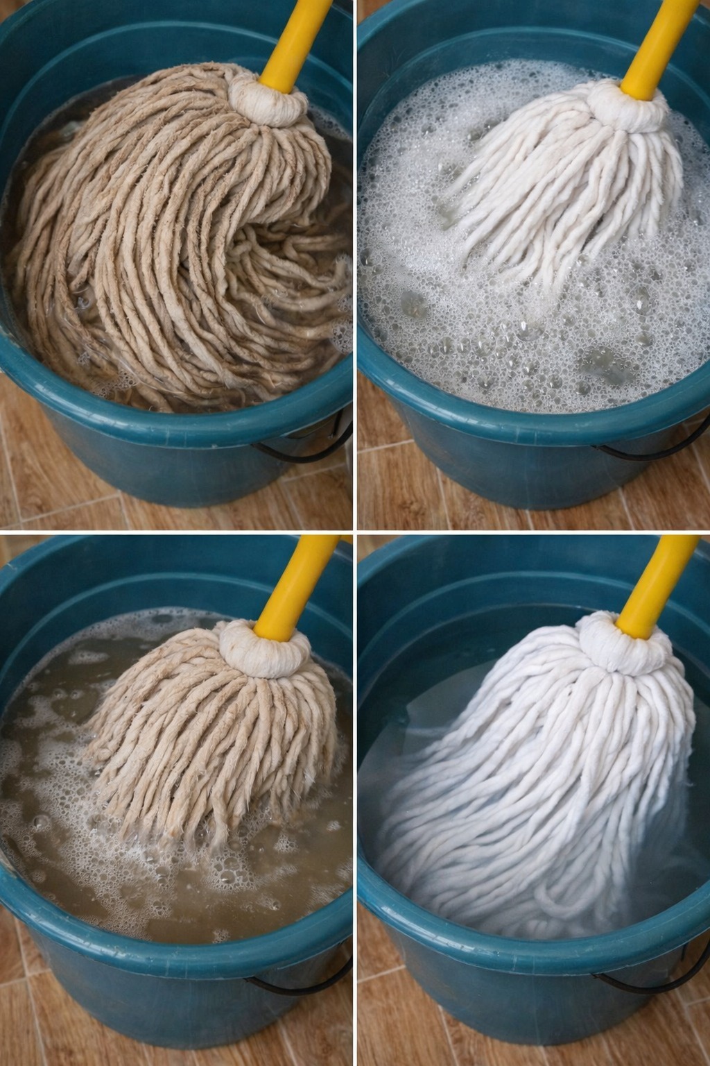 Velmi špinavý mop, už ho nekupujte: kapka této ingredience a bude zase jako nový