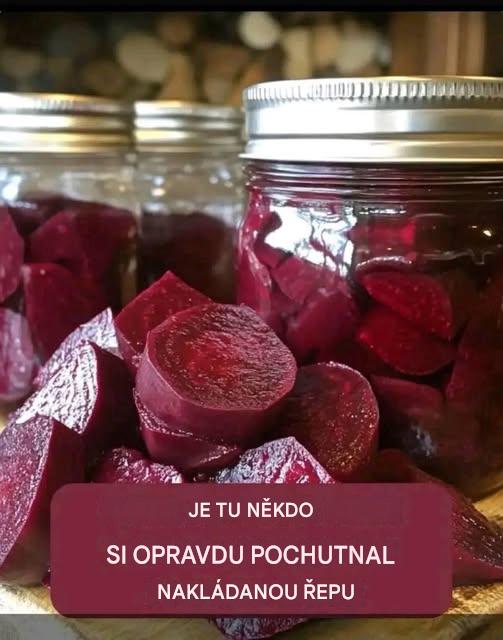 Domácí nakládaná řepa: Sladká, pikantní a plná chuti