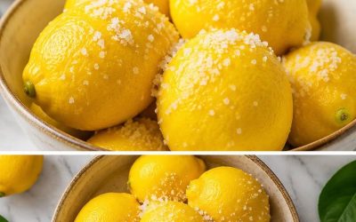 Citrony, proč je namáčet do soli: starý trik babiček