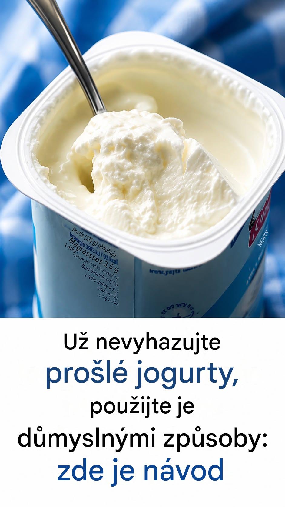 Šest důmyslných způsobů, jak denně recyklovat prošlé jogurty