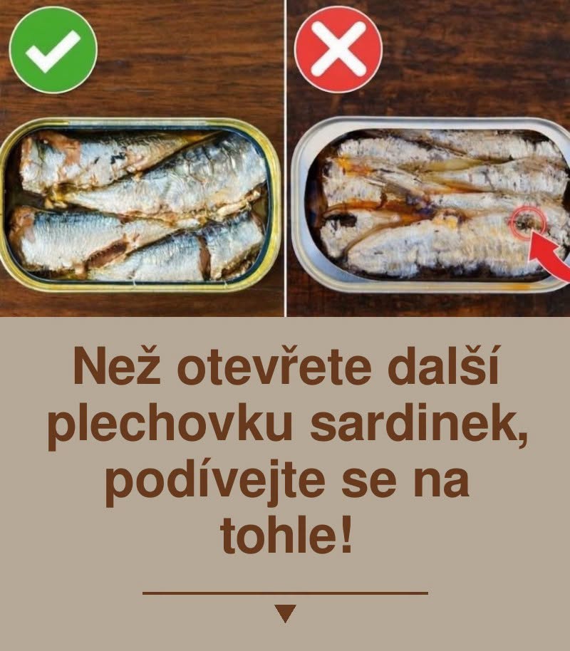 Než otevřete další plechovku sardinek, podívejte se na tohle!
