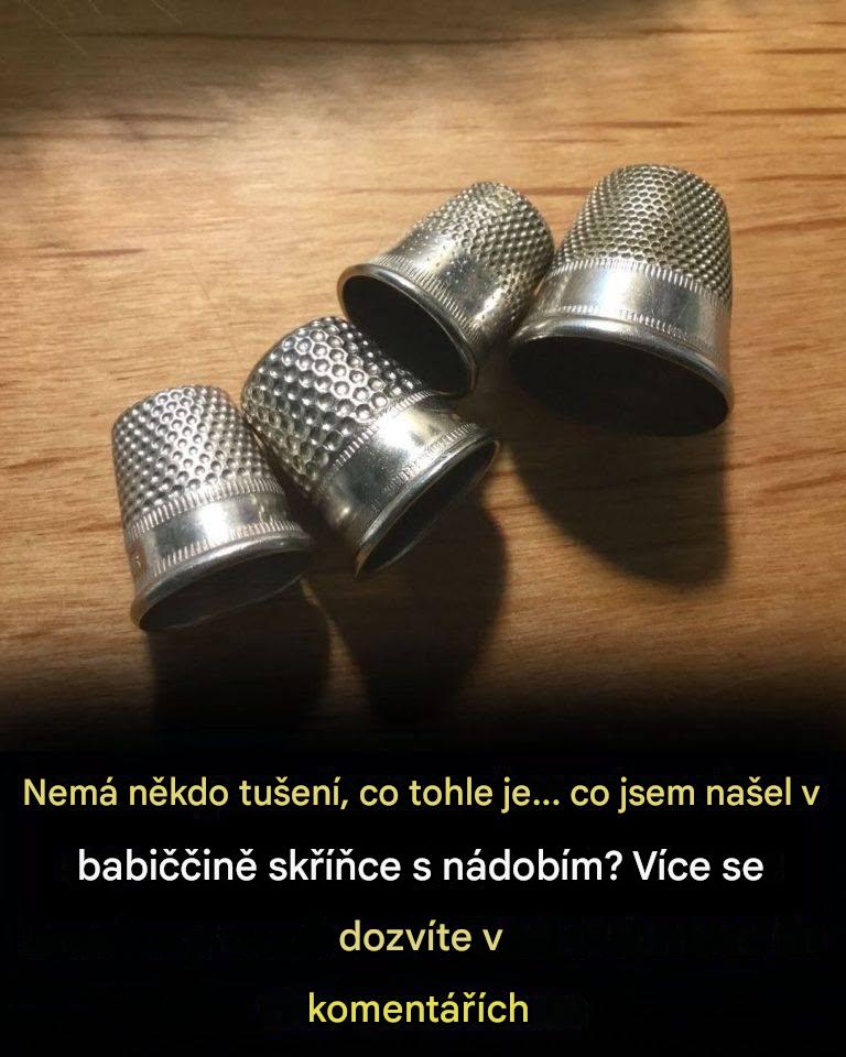 Nadčasový příběh náprstků: Od praktického nástroje k cenné památkě