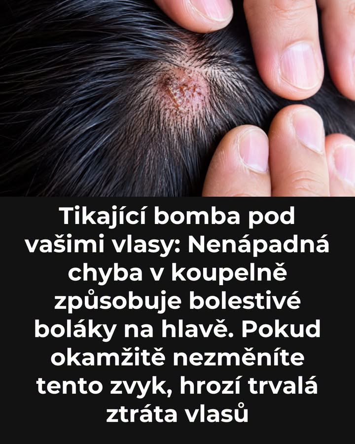 Tikající bomba pod vašimi vlasy: Nenápadná chyba v koupelně způsobuje bolestivé boláky na hlavě. Pokud okamžitě nezměníte tento zvyk, hrozí trvalá ztráta vlasů