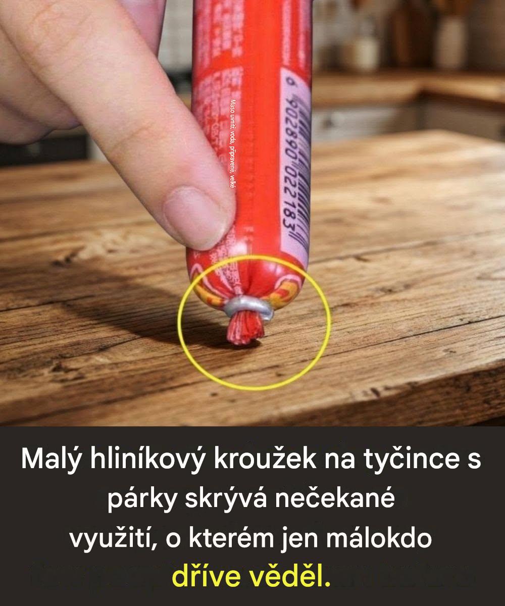 Malý hliníkový kroužek na tyčince s párky skrývá nečekané využití, o kterém jen málokdo dříve věděl.