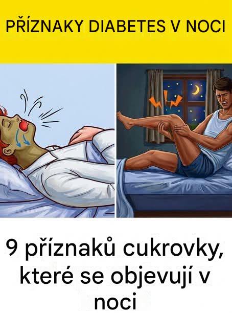 Neklidné noci, pocení a chutě na jídlo: těchto 7 nočních příznaků může být varovnými signály cukrovky.