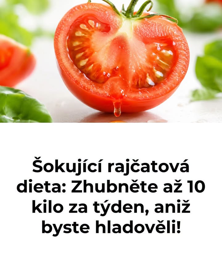 Šokující rajčatová dieta: Zhubněte až 10 kilo za týden, aniž byste hladověli!