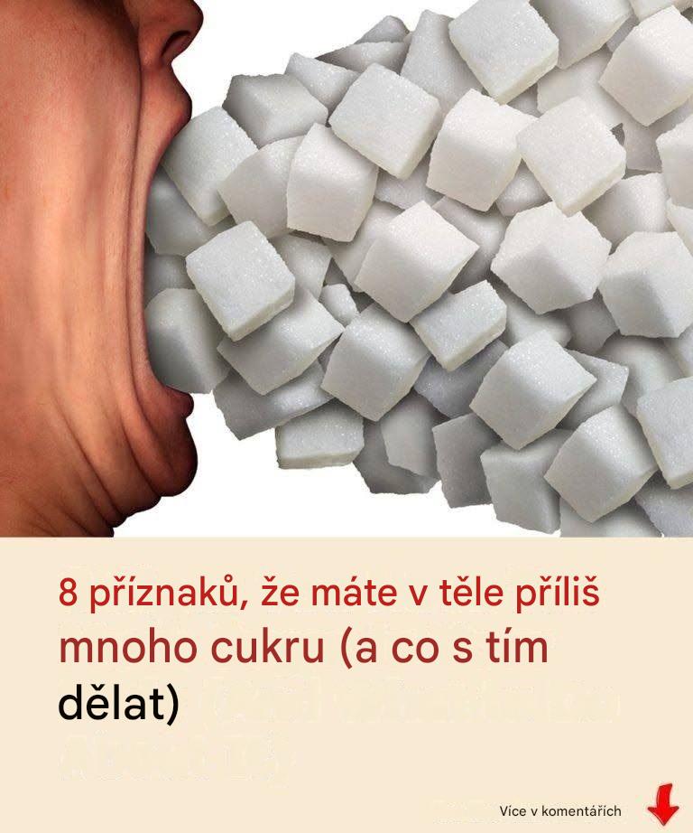 8 příznaků, že máte v těle příliš mnoho cukru (a co s tím dělat)