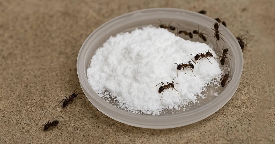 Trik s jedlou sodou, jak se zbavit mravenců ve vaší domácnosti navždy