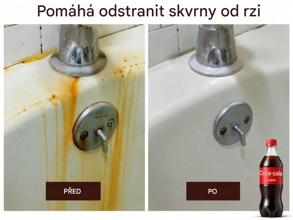 Může Coca-Cola pomoci odstranit skvrny od rzi v koupelně? Zde je to, co zjistilo mnoho majitelů domů…