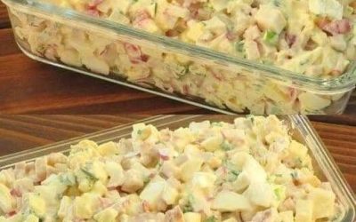 Východoněmecký salát – tak lahodný, že jsem ho udělala dvakrát během jednoho týdne!