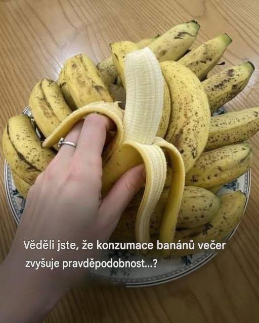 Pokud jíte banány večer, zvyšuje to vaše… Číst dálv