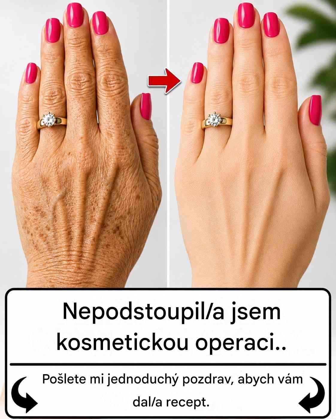 Použila jsem na ruce jednu běžnou kuchyňskou ingredienci… Výsledky mě všechny naštvaly.