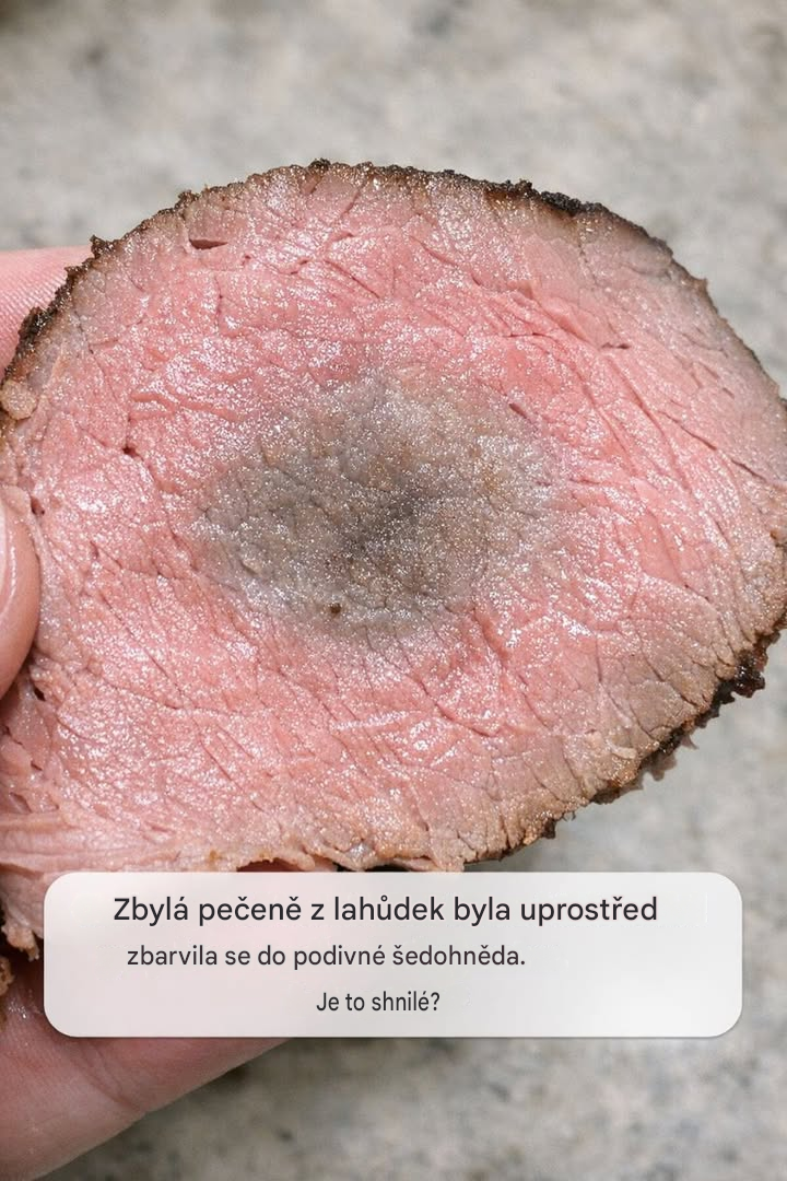 Proč se vaše pečeně zbarví do šedavě hněda