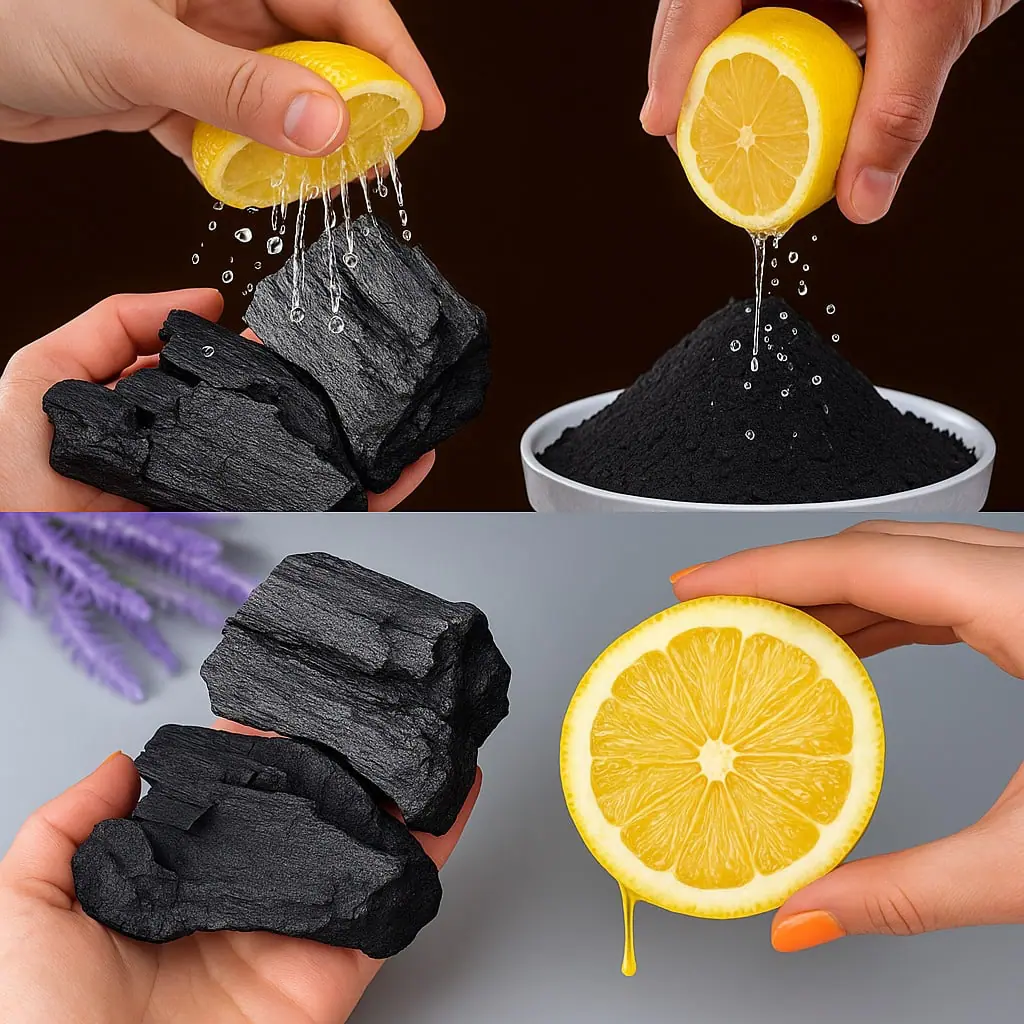 Objevte překvapivé duo: citron a aktivní uhlí pro ekonomickou pohodu