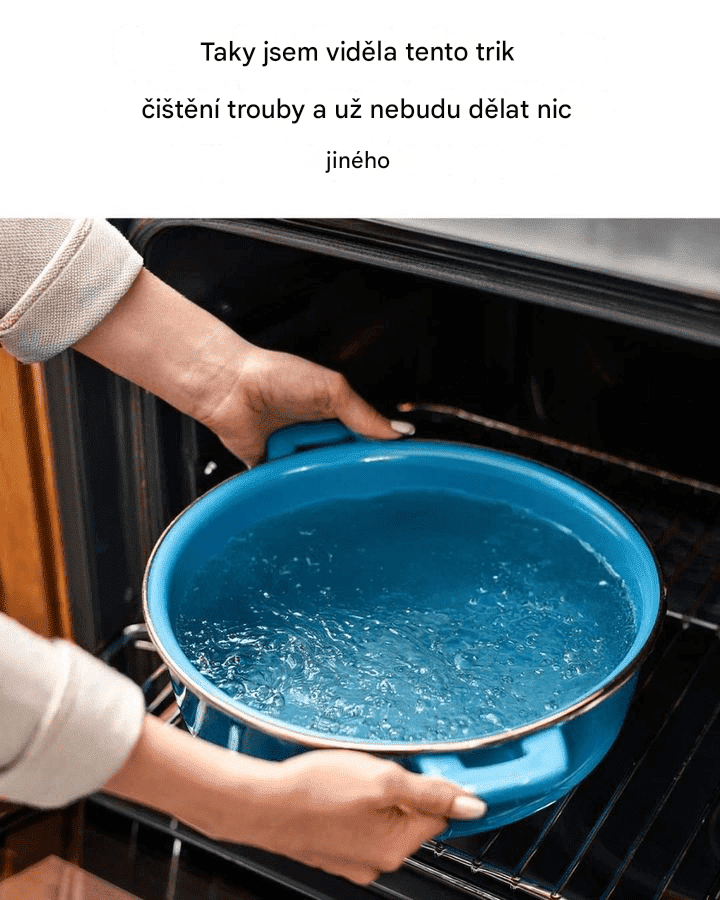Viděla jsem tenhle trik s čištěním trouby a už nikdy nic jiného neudělám.