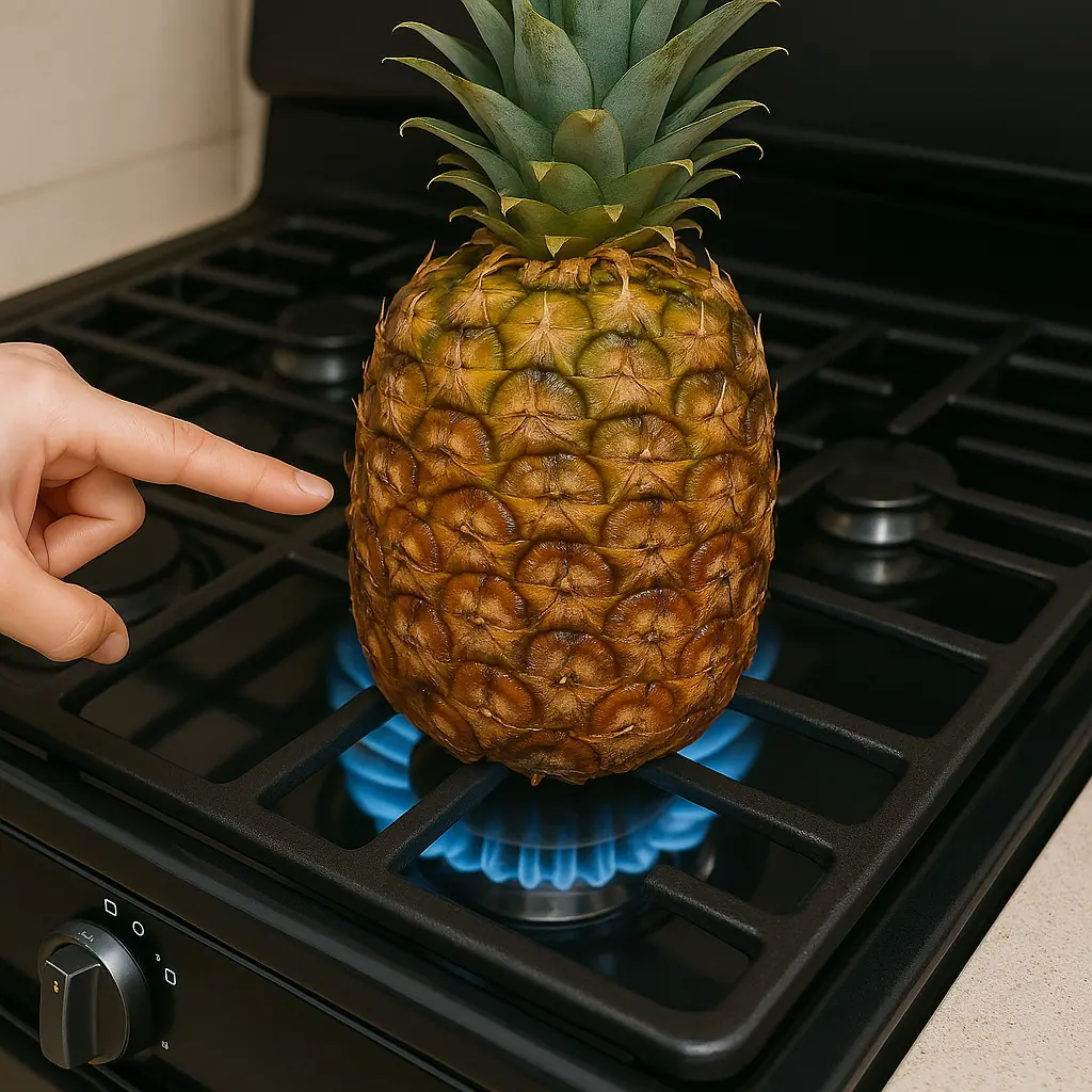 Ohřejte ananas na sporáku a možná vyřešíte problém, který má 99 % lidí.