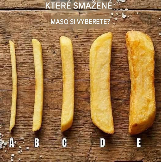 Které hranolky byste si vybrali